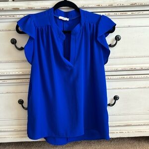 Blue blouse